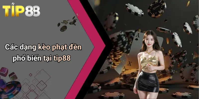 Các dạng kèo phạt đền phổ biến tại tip88