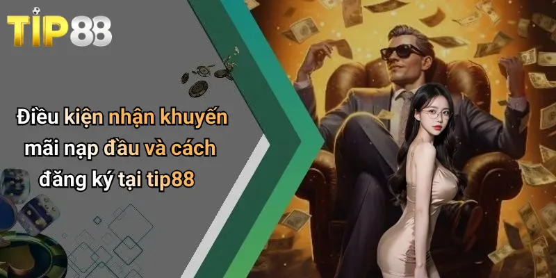Điều kiện nhận khuyến mãi nạp đầu và cách đăng ký tại tip88